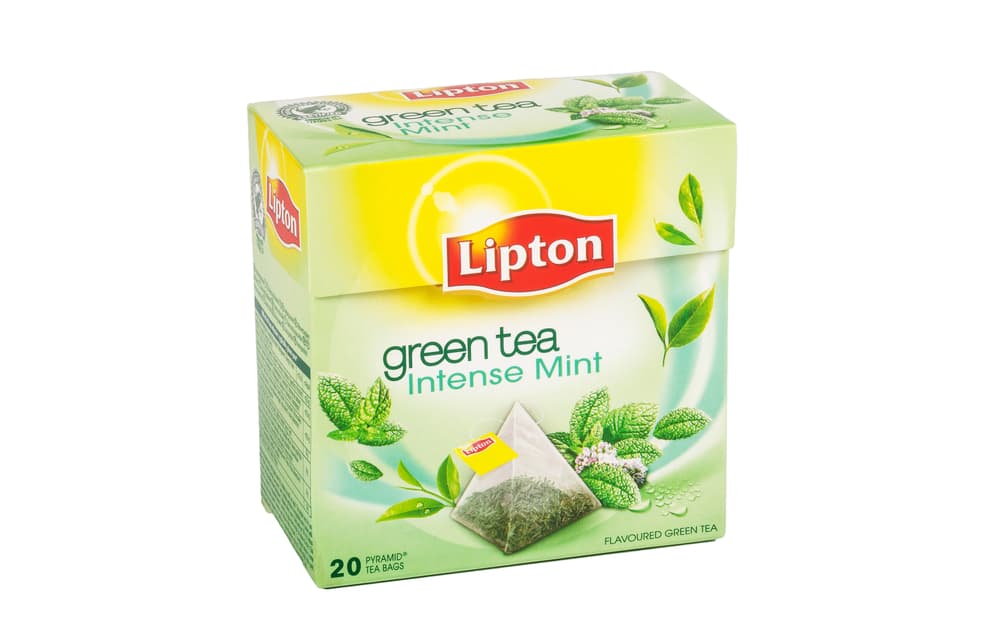 green tea pack